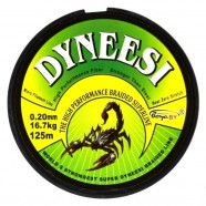 Шнур плетений для риболовлі, BoyaBy Dyneesi, 125м, перетин 0,20мм